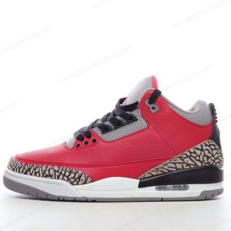 Chaussure Nike Air Jordan 3 Retro ‘Rouge Gris’ CU2277-600