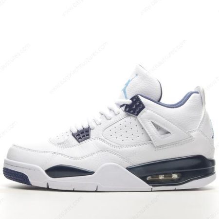 Chaussure Nike Air Jordan 4 Retro ‘Blanc Bleu’ 314254-107