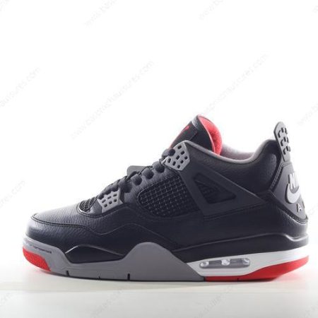 Chaussure Nike Air Jordan 4 Retro ‘Noir Rouge’ BQ7669-006