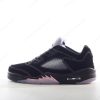 Chaussure Nike Air Jordan 5 Retro ‘Noir Blanc Rose’ DX4355-015