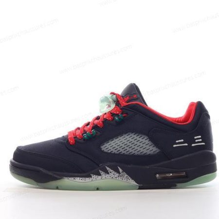 Chaussure Nike Air Jordan 5 Retro ‘Noir Rouge Argent’ DM4640-036