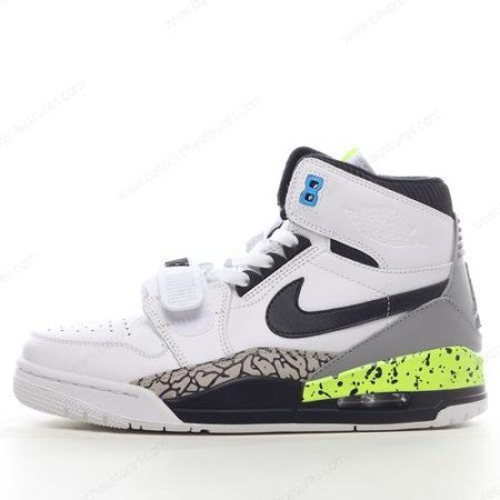Chaussure Nike Air Jordan Legacy 312 ‘Blanc Noir Gris Vert’ AQ4160-107