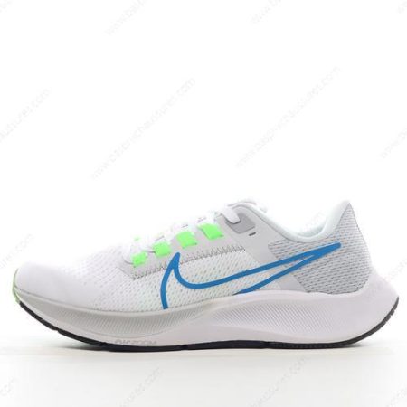 Chaussure Nike Air Zoom Pegasus 38 ‘Blanc Bleu Vert’ CW7356-103
