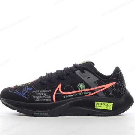 Chaussure Nike Air Zoom Pegasus 38 ‘Noir Vert Orange’ DN9256-001