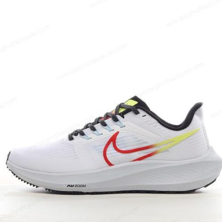 Chaussure Nike Air Zoom Pegasus 39 ‘Blanc Rouge’ DX3350-100
