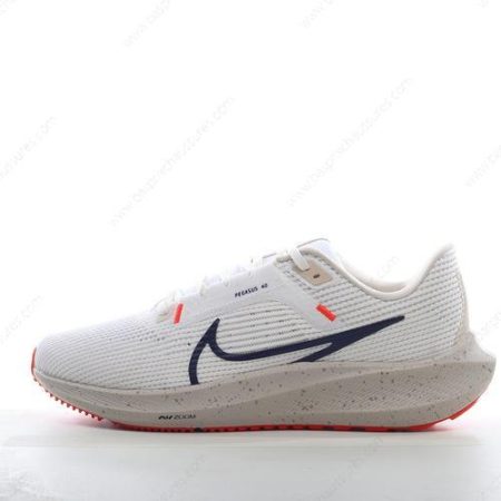 Chaussure Nike Air Zoom Pegasus 40 ‘Blanc Orange’ DV3853-100