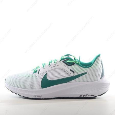 Chaussure Nike Air Zoom Pegasus 40 ‘Blanc Vert’ FJ0329-100