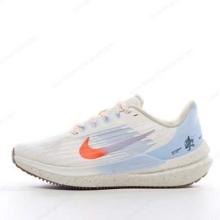 Chaussure Nike Air Zoom Winflo 9 ‘Blanc Bleu Orange’ DX6048-181