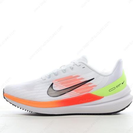 Chaussure Nike Air Zoom Winflo 9 ‘Blanc Rouge’ DD6203-100