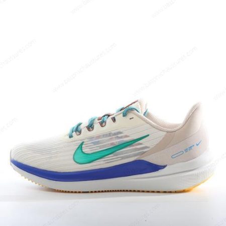 Chaussure Nike Air Zoom Winflo 9 Premium ‘Blanc Bleu Gris Vert’ DV8997-100