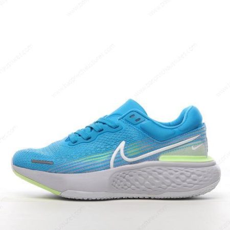 Chaussure Nike Air ZoomX Invincible Run Flyknit ‘Bleu Blanc Vert’ CT2228-401