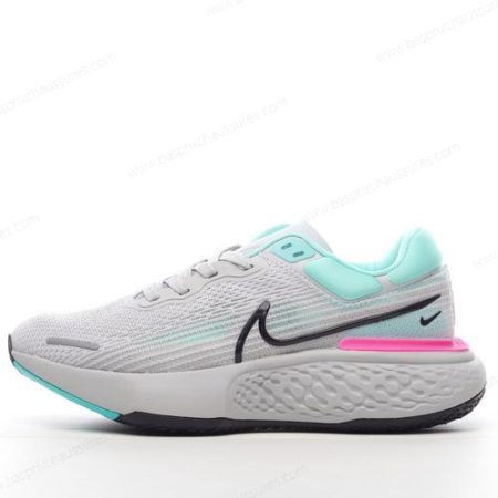 Chaussure Nike Air ZoomX Invincible Run Flyknit ‘Gris Cyan Rose’ CT2228-003