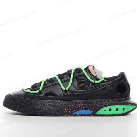Chaussure Nike Blazer Low x Off-White ‘Noir Vert’ DH7863-001