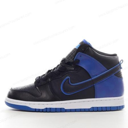 Chaussure Nike Dunk High SE ‘Noir Blanc Bleu’ DD3359-001