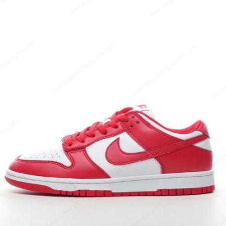 Chaussure Nike Dunk Low SP ‘Blanc Rouge’ CU1727-100