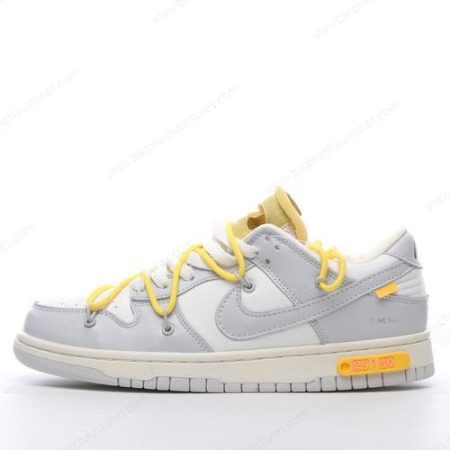 Chaussure Nike Dunk Low x Off-White ‘Gris Blanc’ DM1602-103