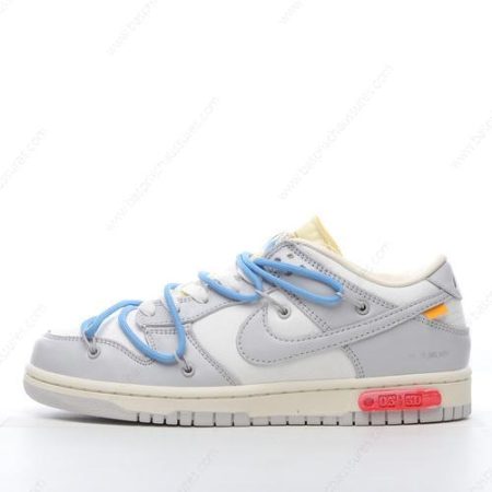 Chaussure Nike Dunk Low x Off-White ‘Gris Blanc’ DM1602-113