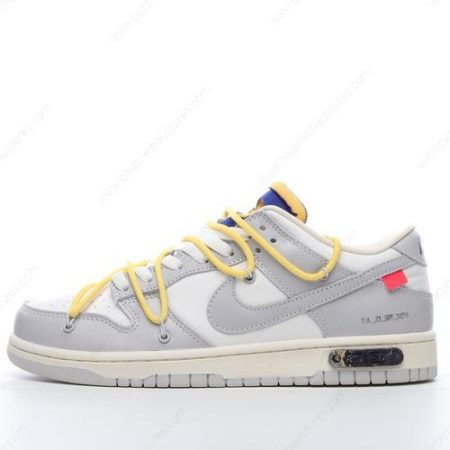 Chaussure Nike Dunk Low x Off-White ‘Gris Blanc’ DM1602-120