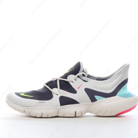 Chaussure Nike Free RN 5 ‘Noir Blanc Bleu’ AQ1316-100