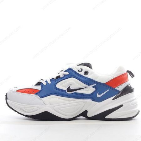 Chaussure Nike M2K Tekno ‘Blanc Noir Orange Bleu’ AV4789-100