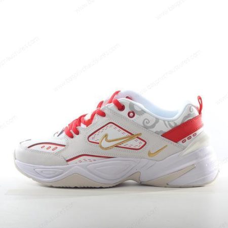 Chaussure Nike M2K Tekno ‘Blanc Rouge’ AO3108-006