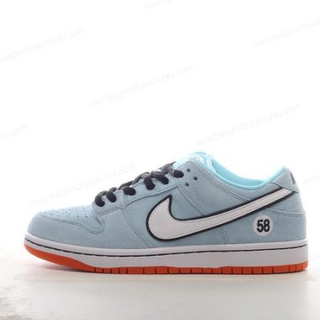 Chaussure Nike SB Dunk Low ‘Blanc Bleu Noir’ BQ6817-401