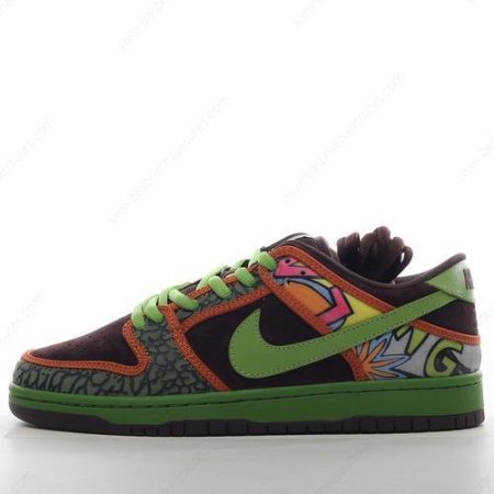 Chaussure Nike SB Dunk Low ‘Vert Noir Jaune’ 789841-332