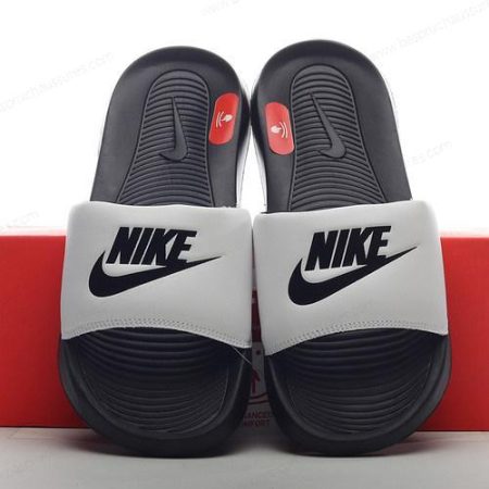 Chaussure Nike Victori One Slide ‘Blanc Noir’ CN9675-005