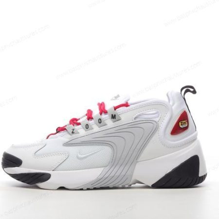 Chaussure Nike Zoom 2K ‘Gris Blanc Rouge’ AO0354-107